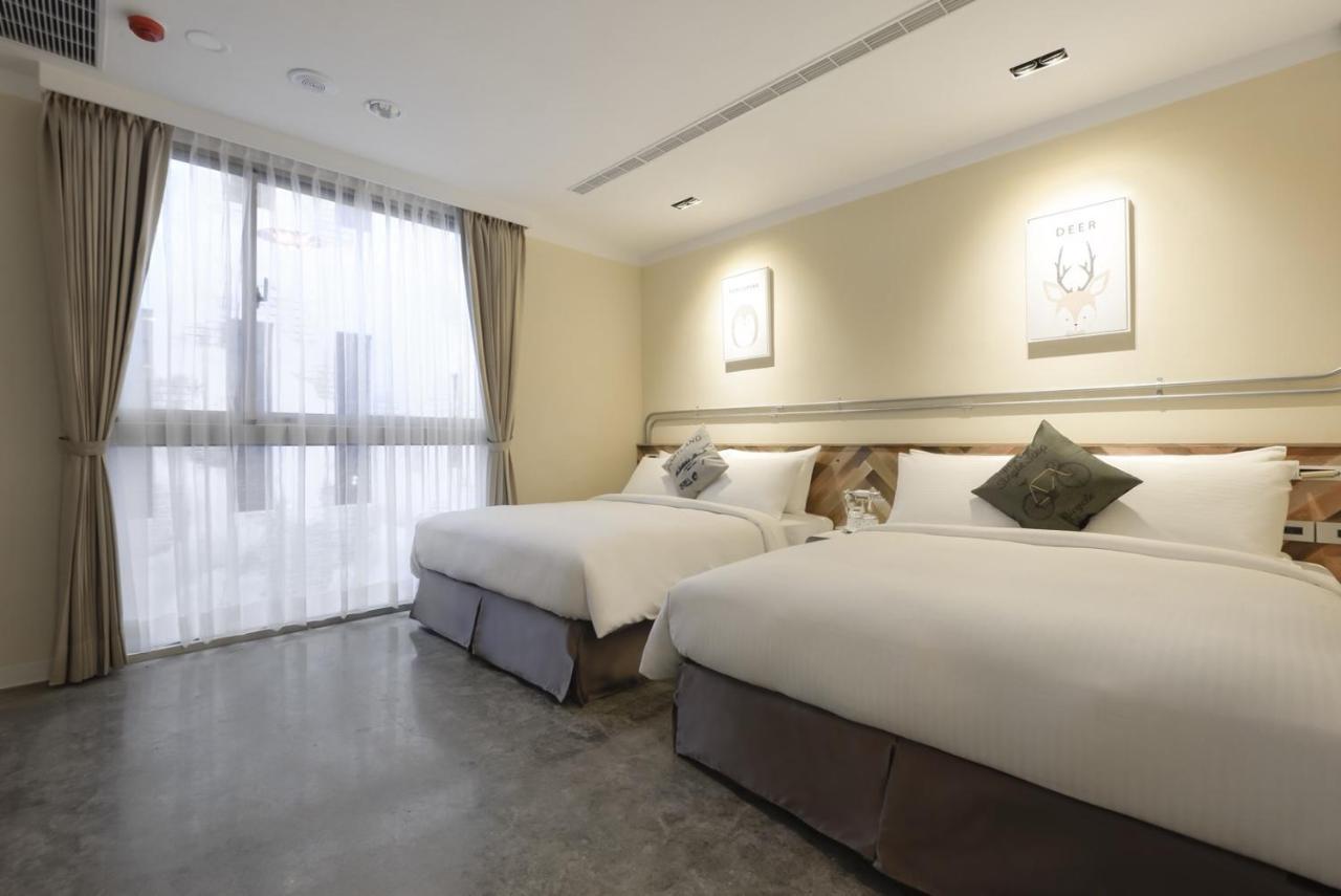 Napas Hotel Taichung Exteriör bild